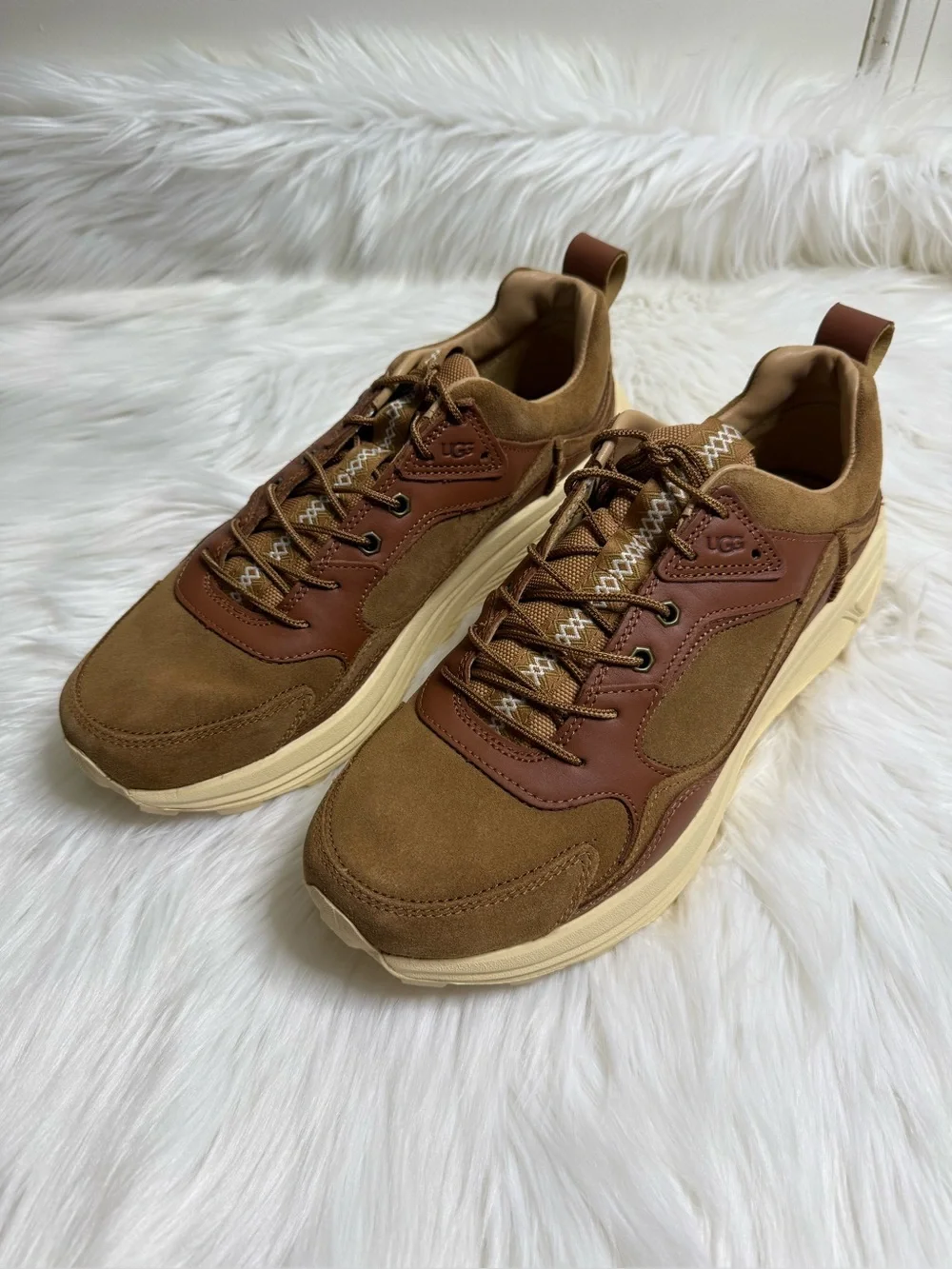 Ugg Miwo Trainer Low Men Sneakers Size 11 Leather